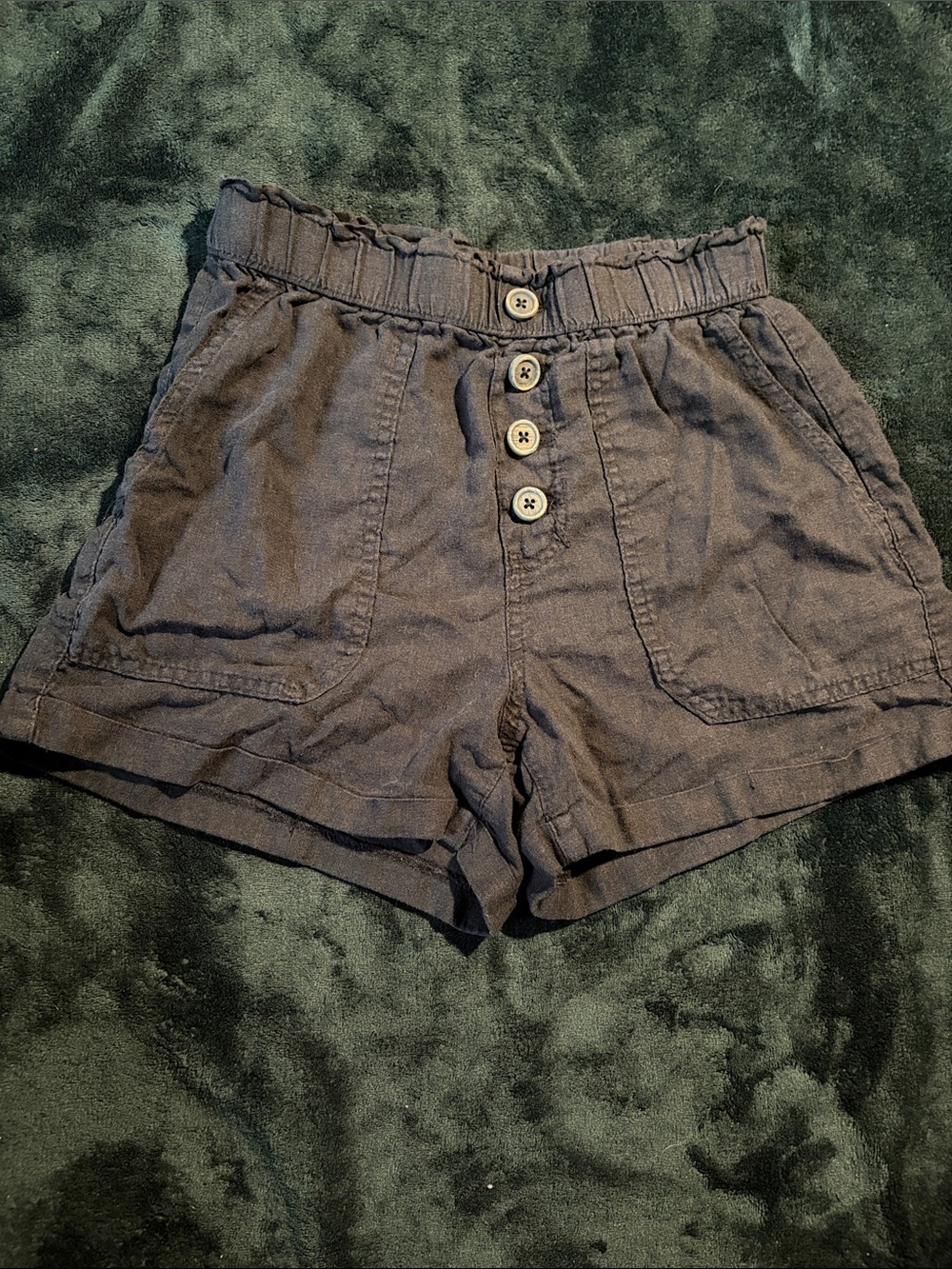 Casual Black Women's Shorts